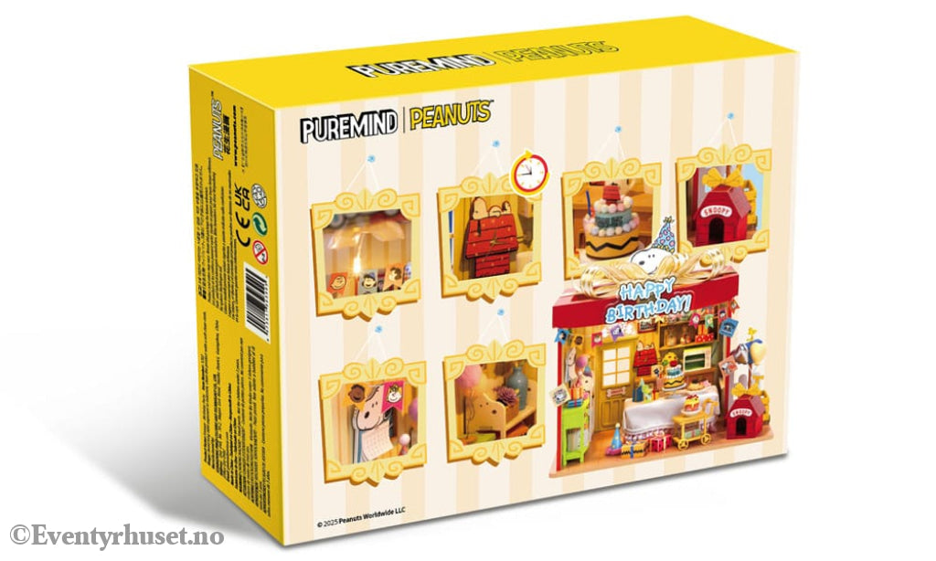 Peanuts Puremind Construction Birthday Party Toys