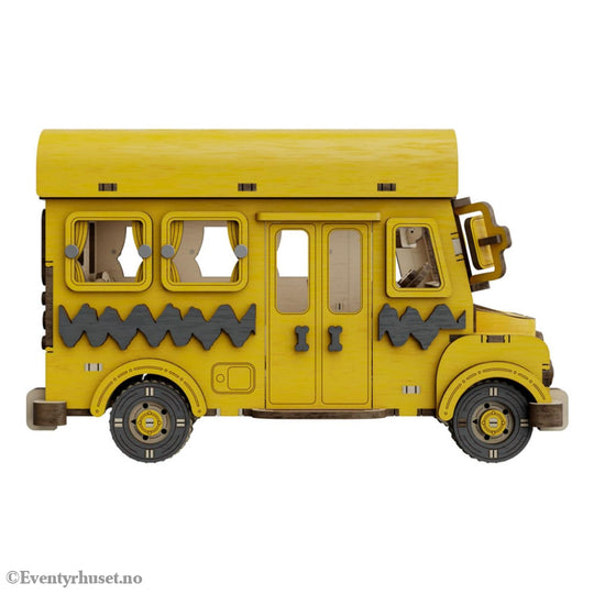 Peanuts Puremind Construction School Bus Toys