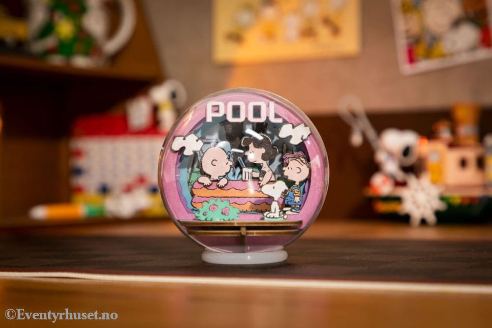Peanuts Puremind Model Kit Wooden Theater Globe Cool Pool Toys