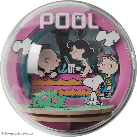 Peanuts Puremind Model Kit Wooden Theater Globe Cool Pool Toys