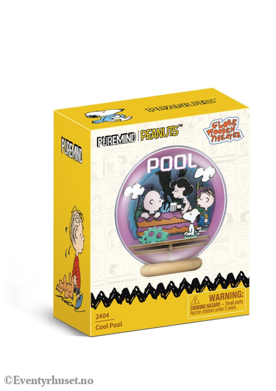 Peanuts Puremind Model Kit Wooden Theater Globe Cool Pool Toys