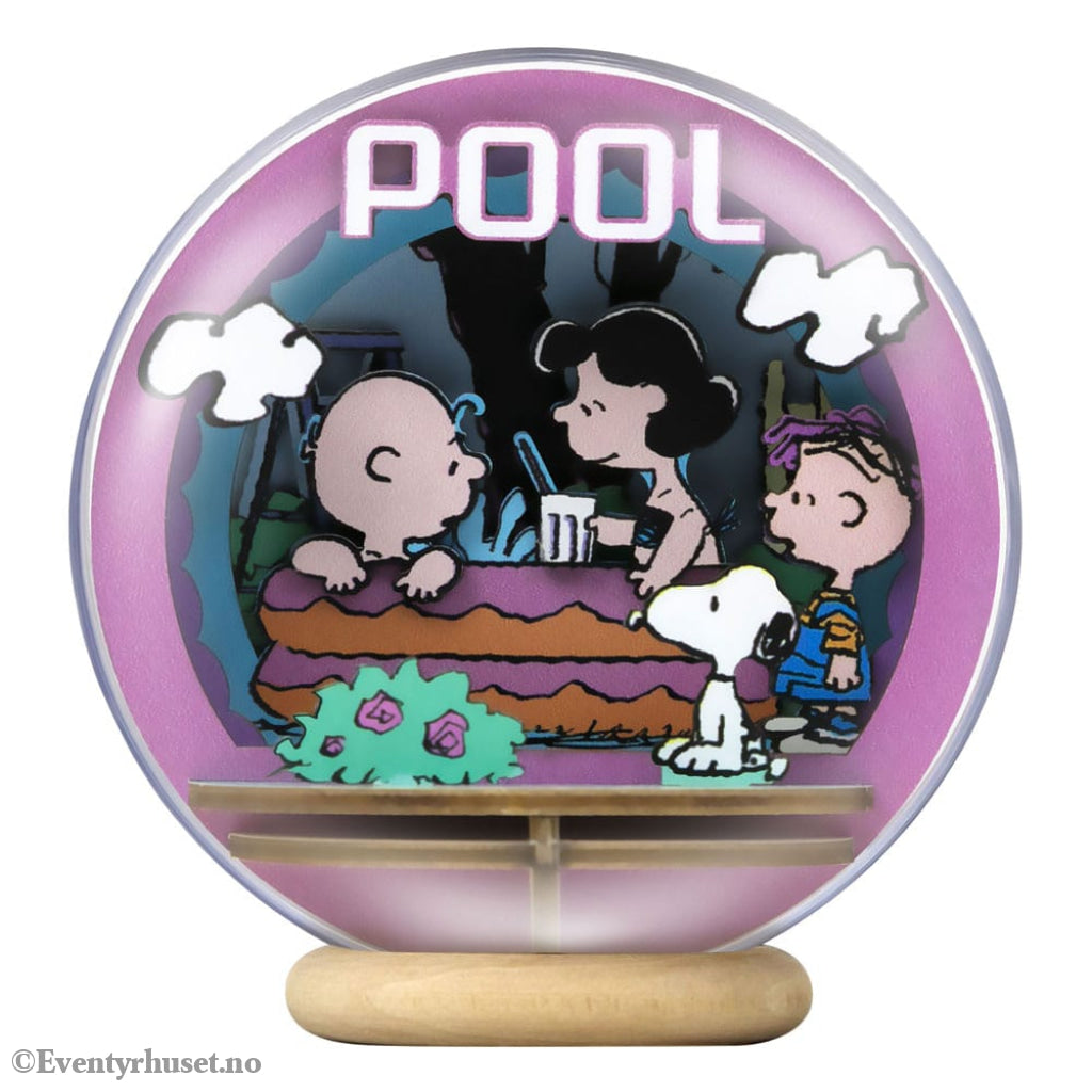 Peanuts Puremind Model Kit Wooden Theater Globe Cool Pool Toys