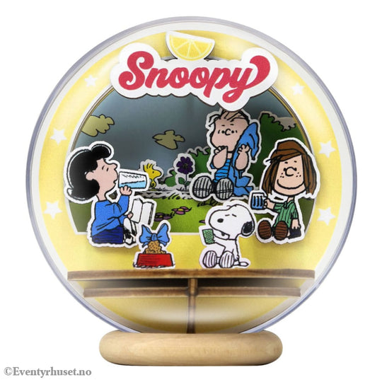 Peanuts Puremind Model Kit Wooden Theater Globe Picnic Party Toys