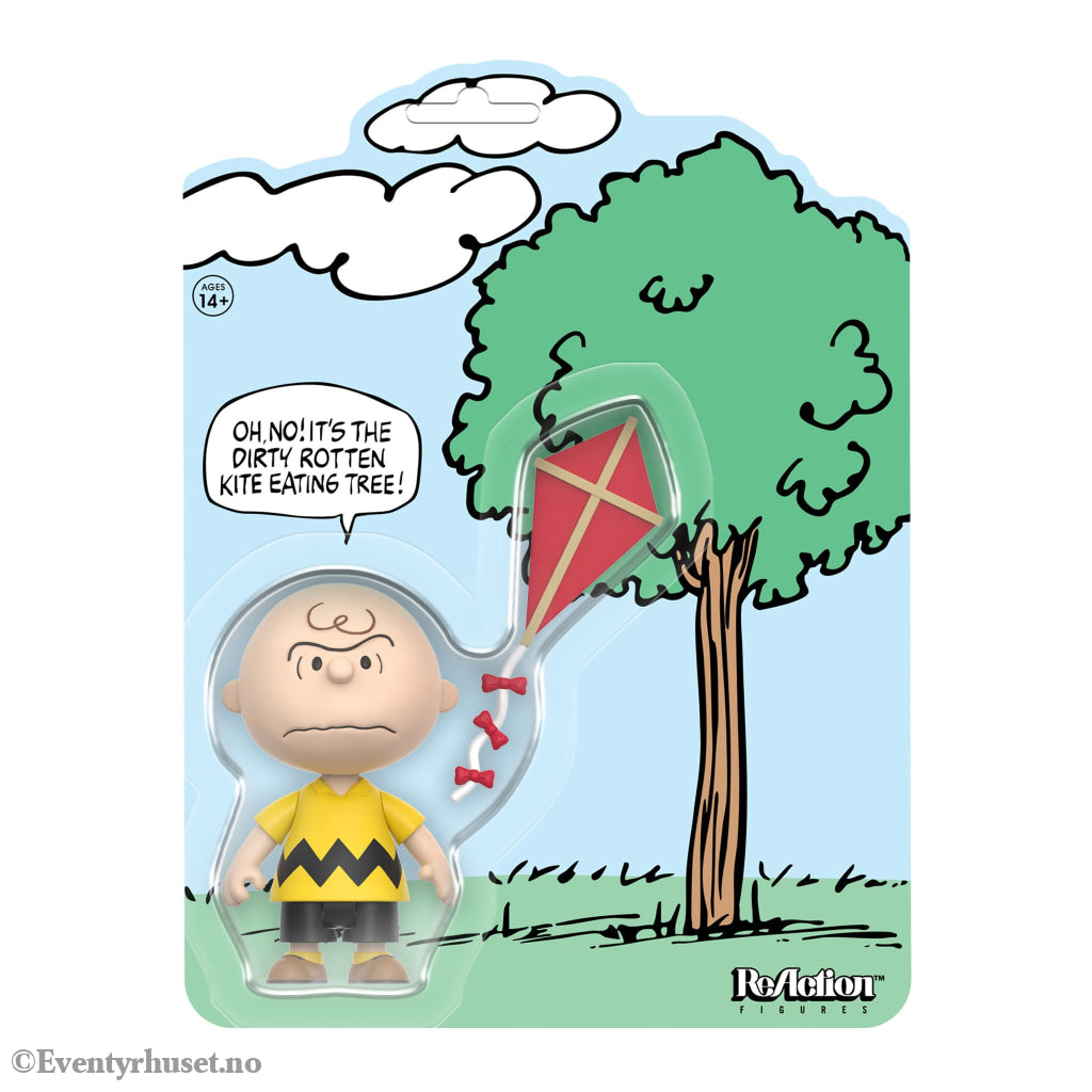 Peanuts ReAction Action Figure Charlie Brown and the Kite-Eating Tree (Comic Panel) 9 cm. Mint In Sealed Box (MISB)!