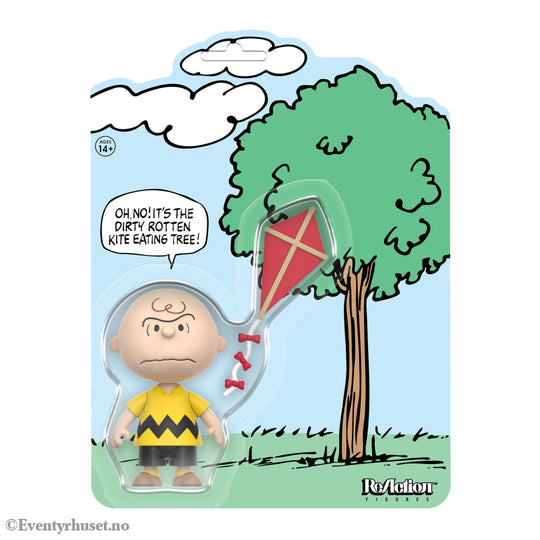 Peanuts ReAction Action Figure Charlie Brown and the Kite-Eating Tree (Comic Panel) 9 cm. Mint In Sealed Box (MISB)!