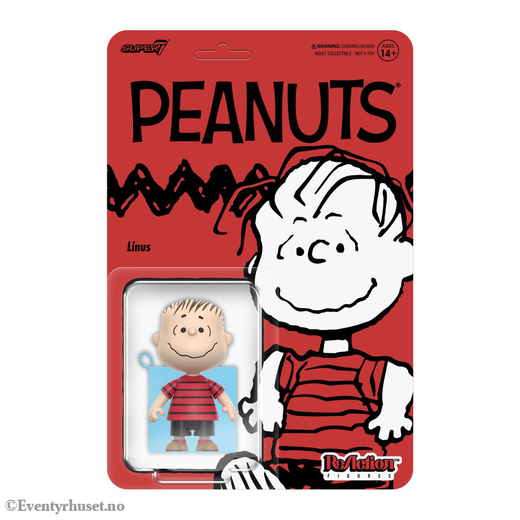 Peanuts ReAction Action Figure Wave 8 Linus 9 cm. Mint In Sealed Box (MISB)! Actionfigur