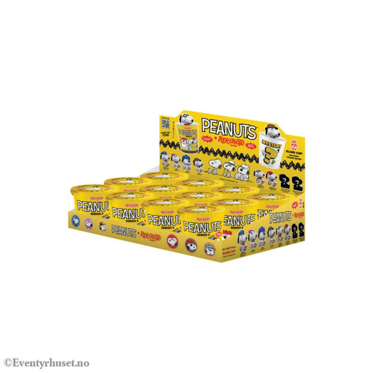 Peanuts Rokimoto Cup of Fun Blind Box Figures 10 cm Series 2 Display (12) Collectibles