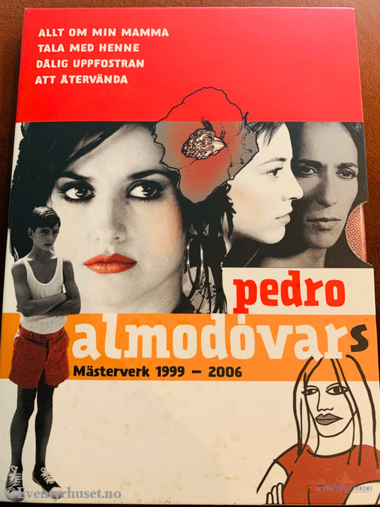 Pedro Almodovars Mästerverk. 2009. Dvd Slipcase.