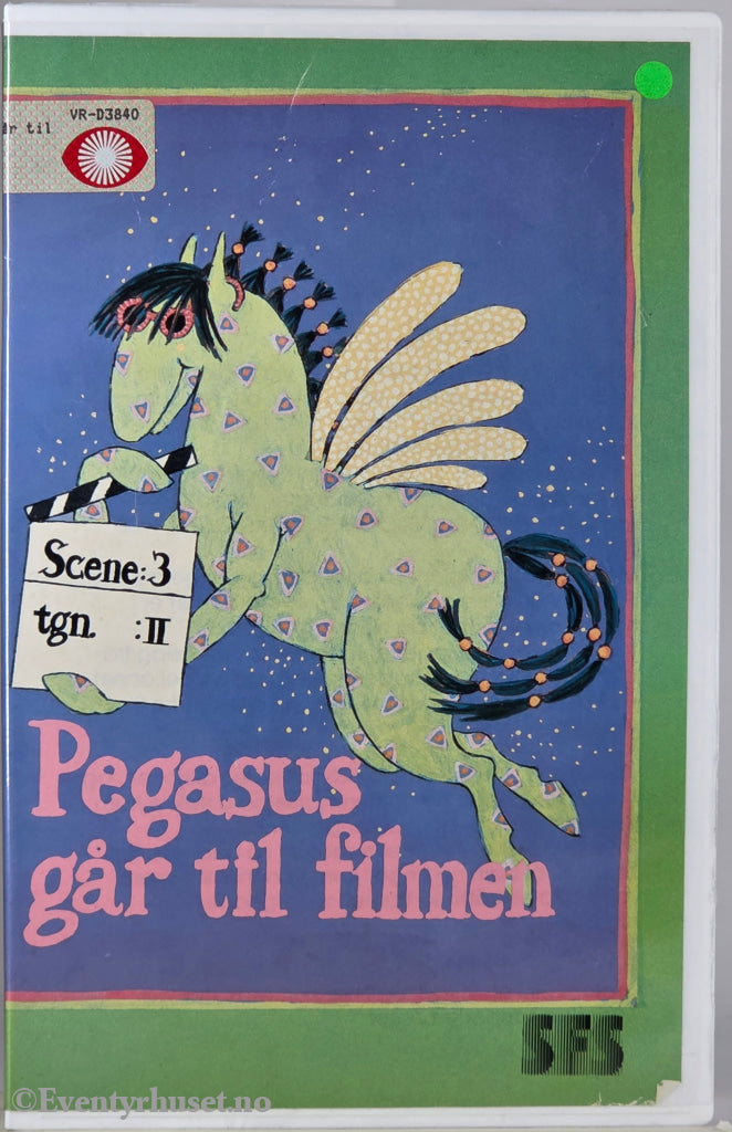 Pegasus går til filmen – 1980-tallet . VHS Big Box.