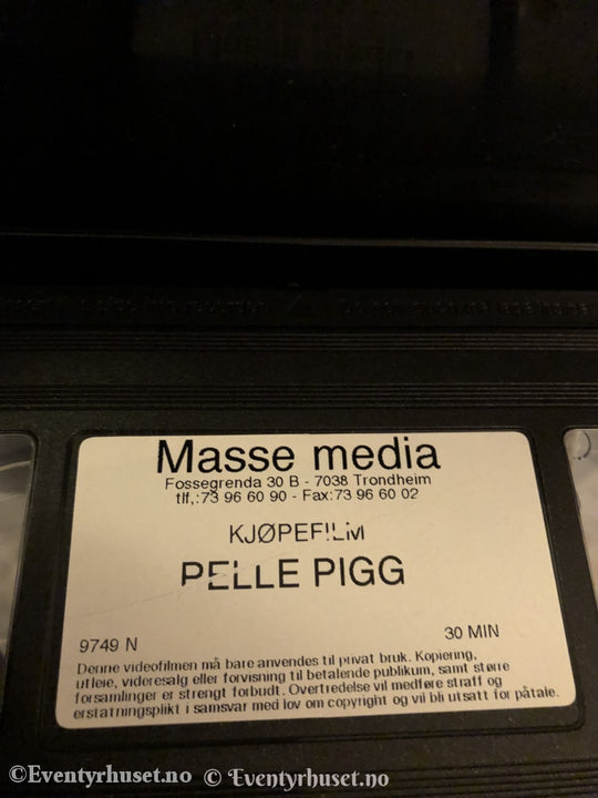 Pelle Pigg. Vhs. Vhs