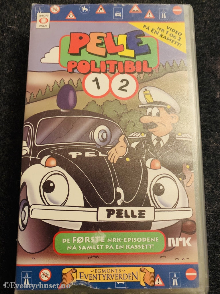 Pelle Politibil 1 & 2. 1995. Vhs. Vhs