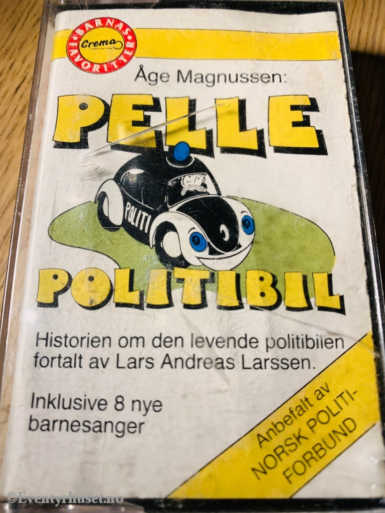 Pelle Politibil. 1987. Åge Magnussen: Kassett (Mc)