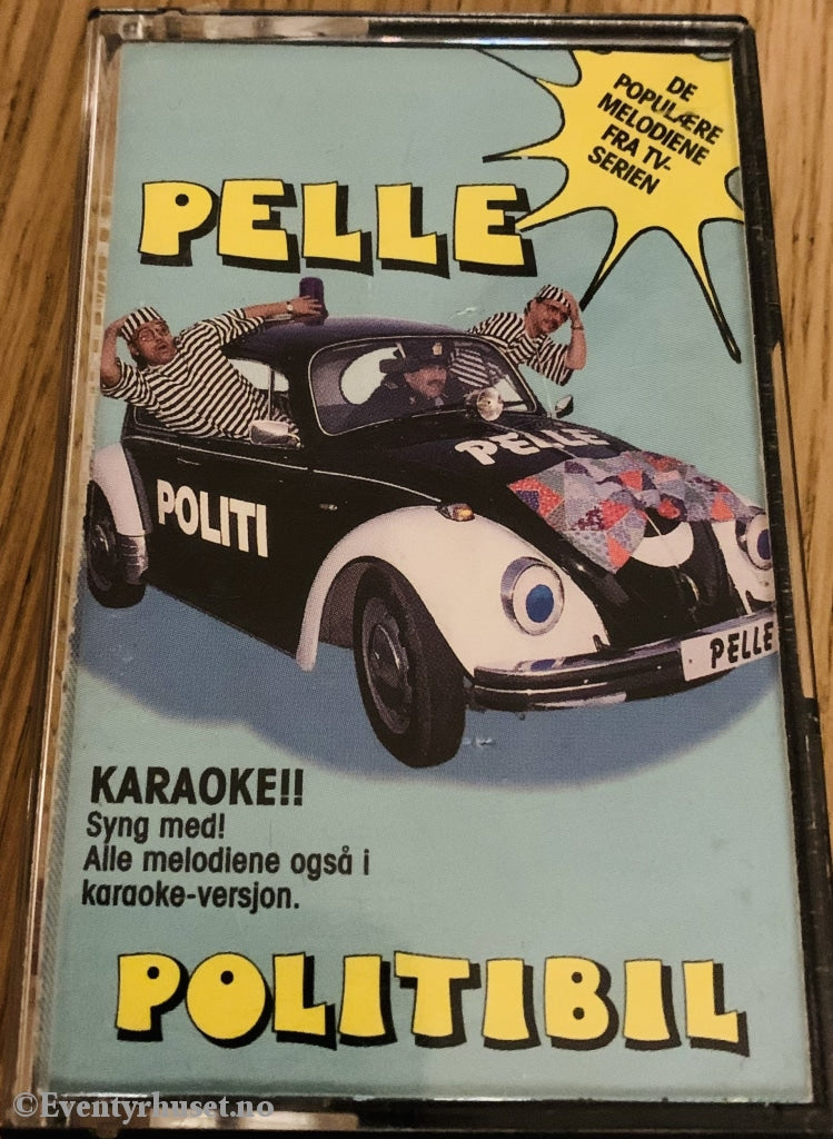 Pelle Politibil. 1993. Kassett. Kassett (Mc)