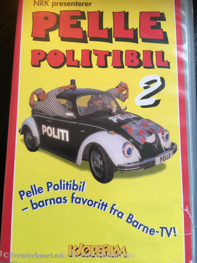 Pelle Politibil 2. Vhs. Vhs