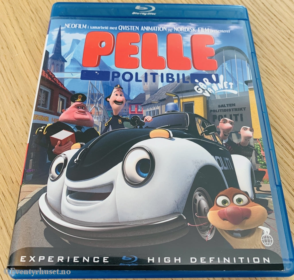 Pelle Politibil Går I Vannet. 2009. Blu-Ray. Blu-Ray Disc