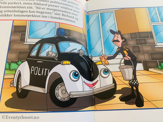 Pelle Politibil Og Tyven. Fortelling