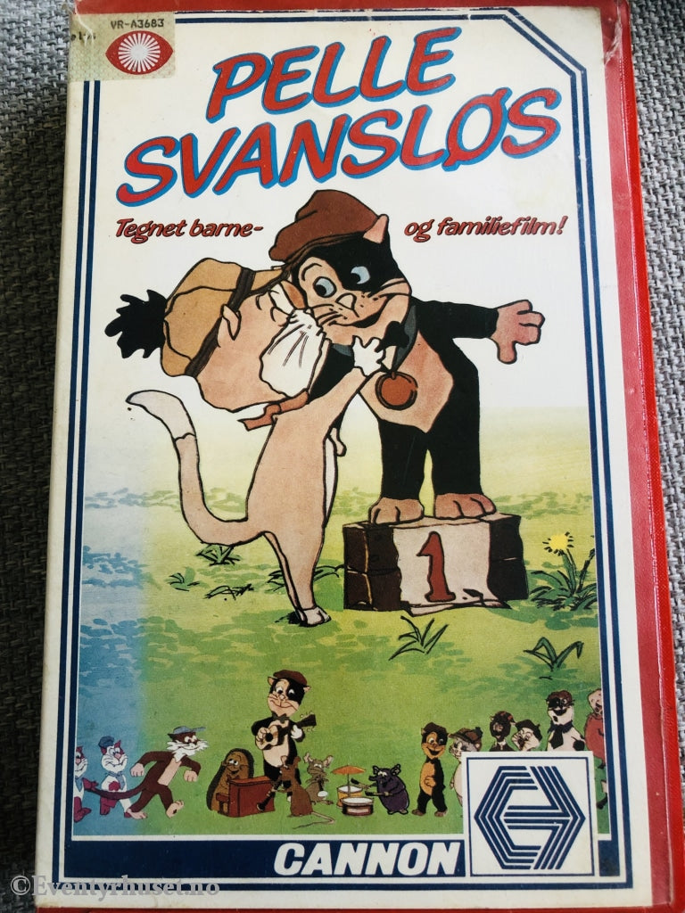 Pelle Svanseløs. 1983. Vhs Big Box.