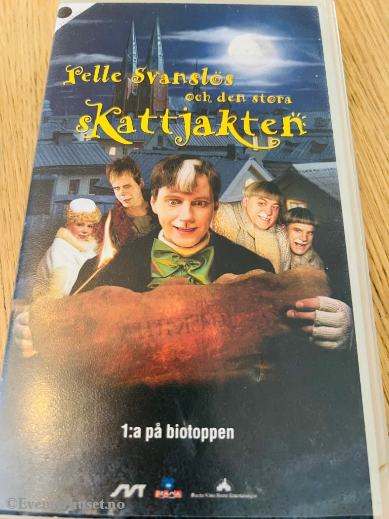 Pelle Svanslös Och Den Stora Skattjakten. 2000. Vhs. Ny I Plast! Svensk. Vhs