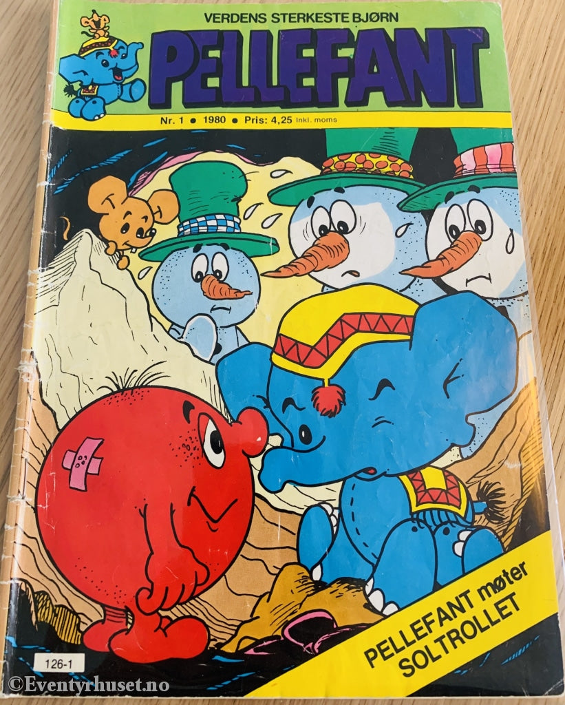 Pellefant. 1/1980. Tegneserieblad