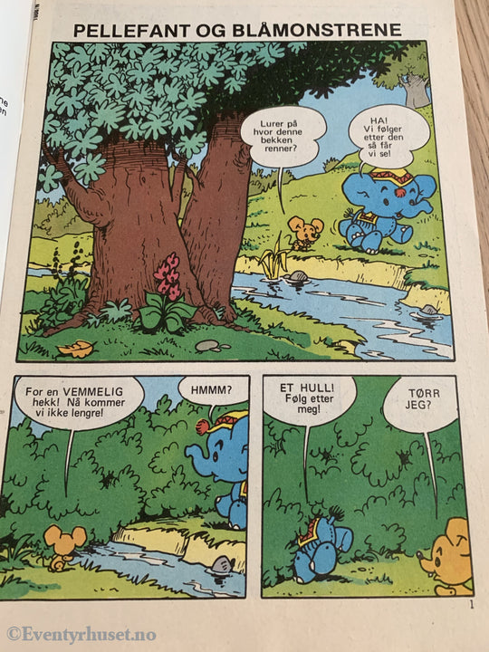 Pellefant. 02/1980. Tegneserieblad