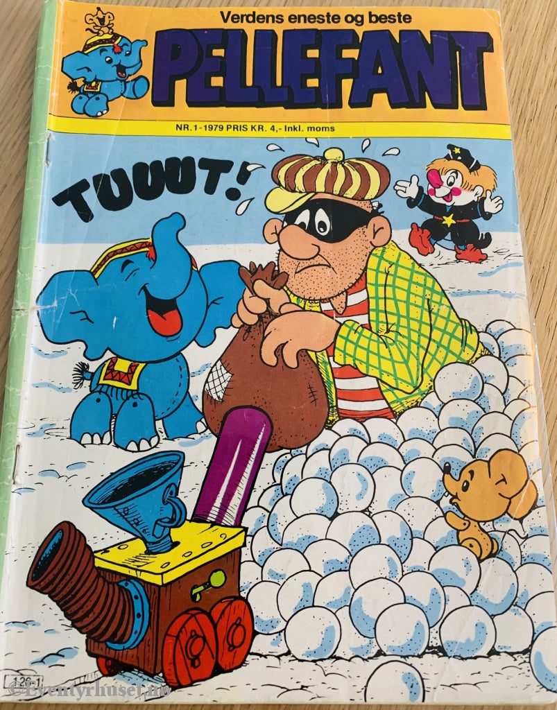 Pellefant. 1/1979. Tegneserieblad