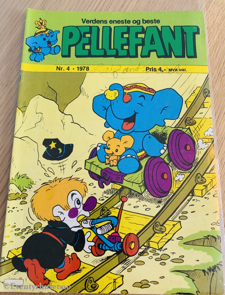 Pellefant. 4/1978. Tegneserieblad