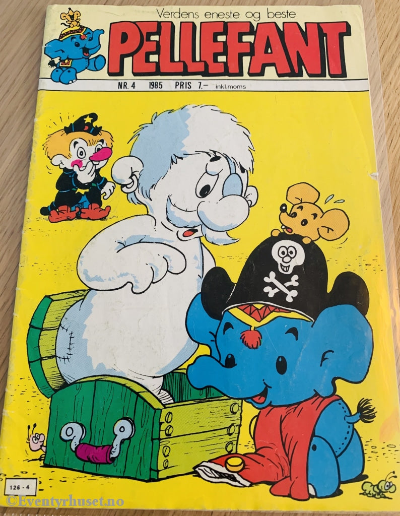 Pellefant. 4/1985. Tegneserieblad
