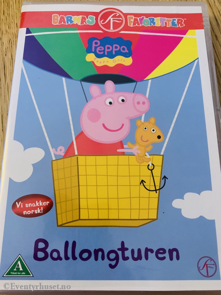 Peppa Gris - Ballongturen. 2007. Dvd. Dvd