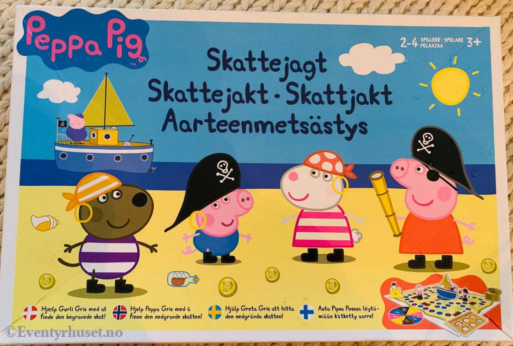 Peppa Gris - Skattejakt. Brettspill. Brettspill