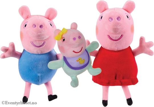 Peppa Pig Plush figures 3er Pack Toys
