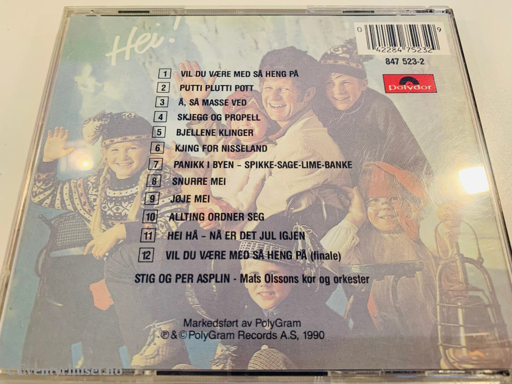 Per Asplin. 1969/1990. Putti Plutti Pott Og Julenissens Skjegg. Cd. Cd