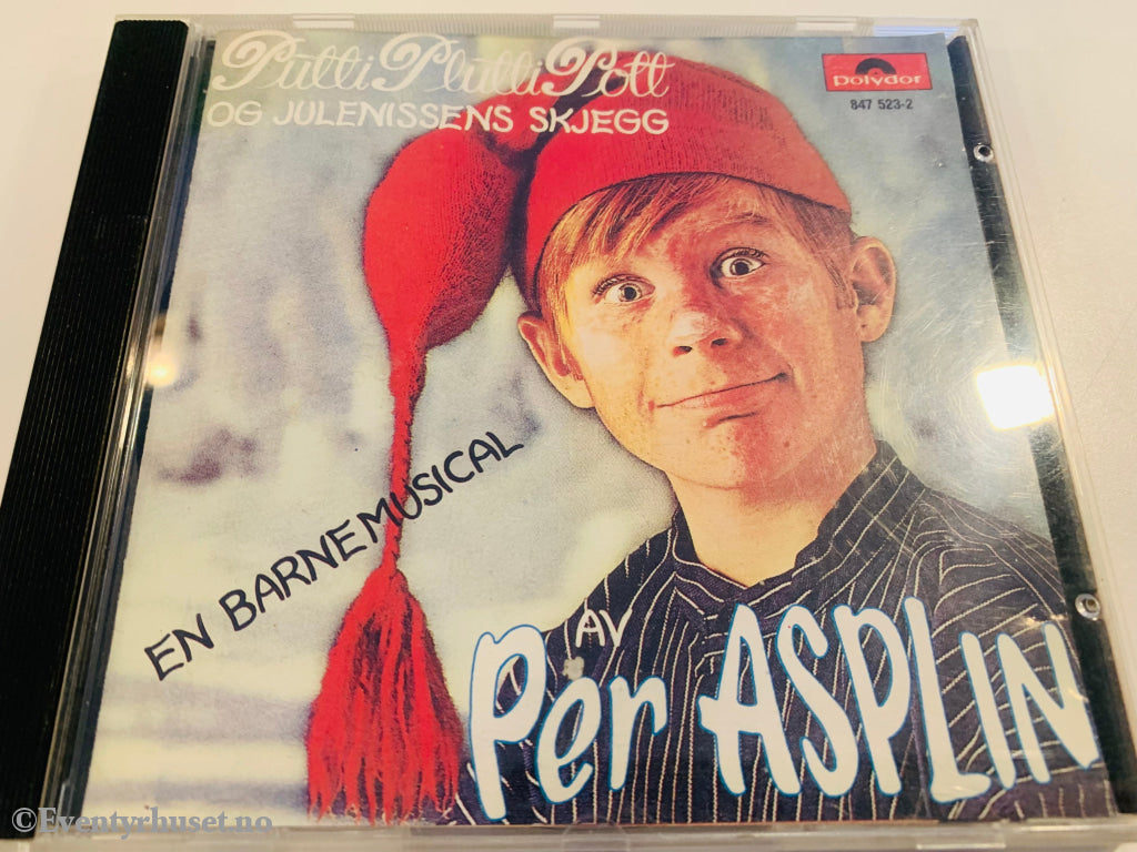 Per Asplin. 1969/1990. Putti Plutti Pott Og Julenissens Skjegg. Cd. Cd