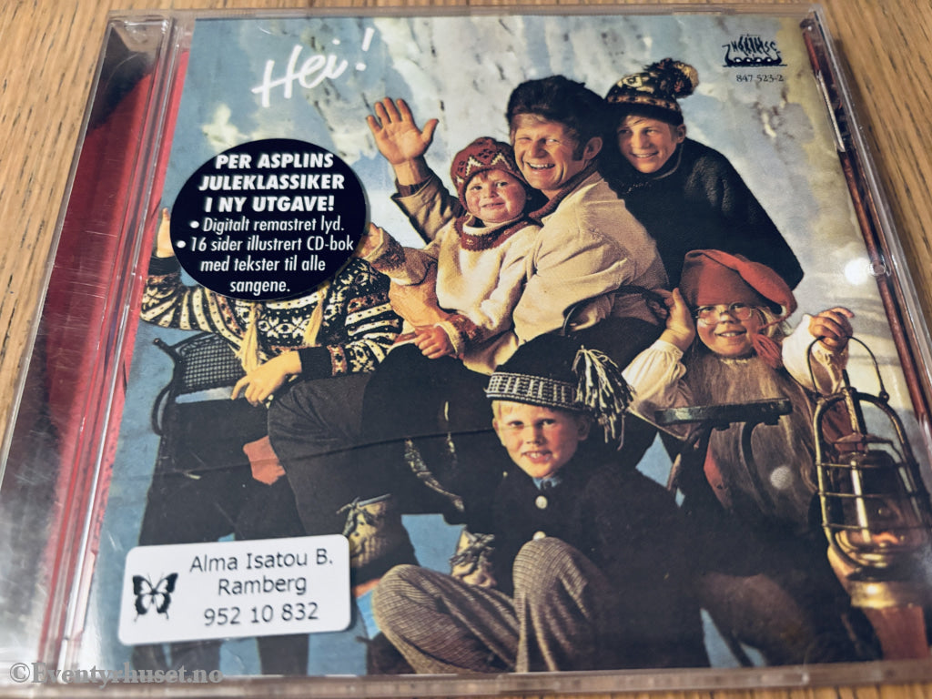 Per Asplin – Hei!. Barne-CD.