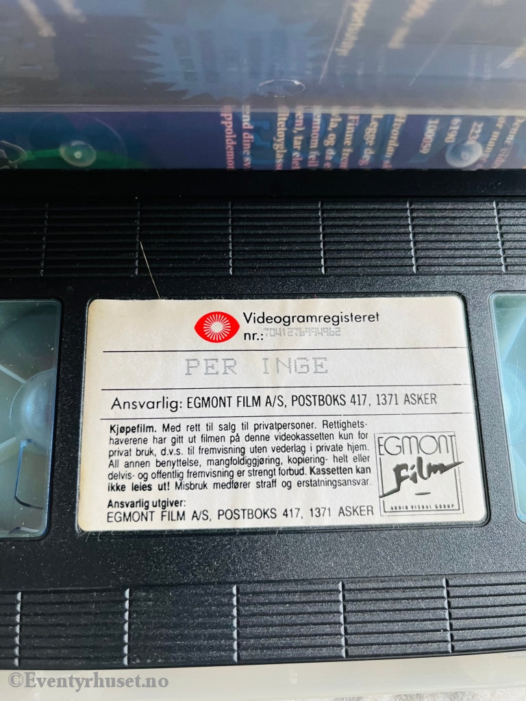 Per Inge - Så Langt Og Litt Lenger. 1994. Vhs. Vhs