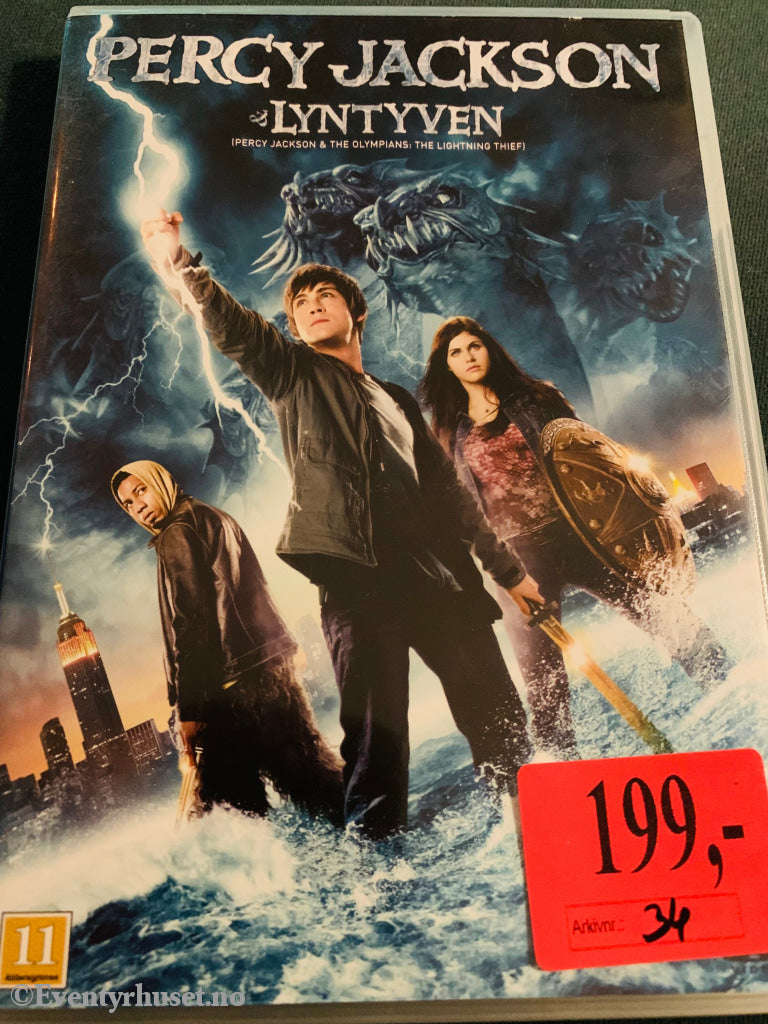 Percy Jackson - Lyntyven. Dvd. Dvd