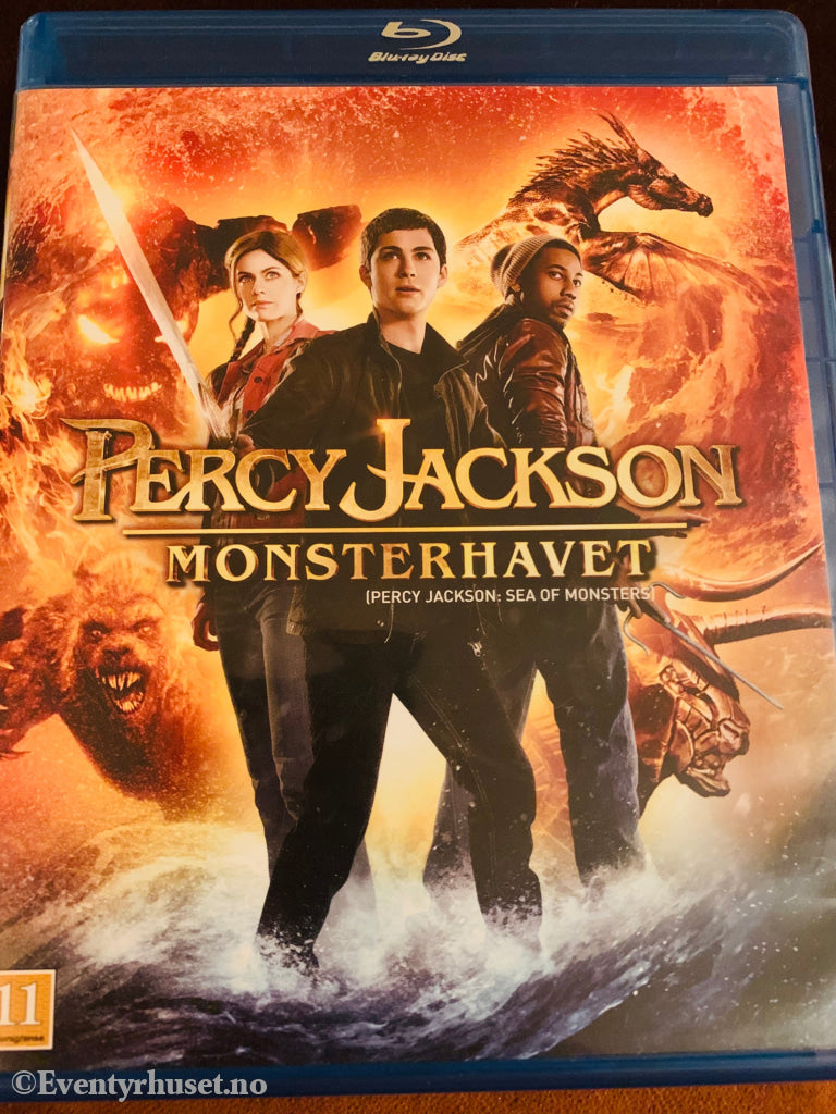 Percy Jackson - Monsterhavet. Blu - Ray. Blu - Ray Disc