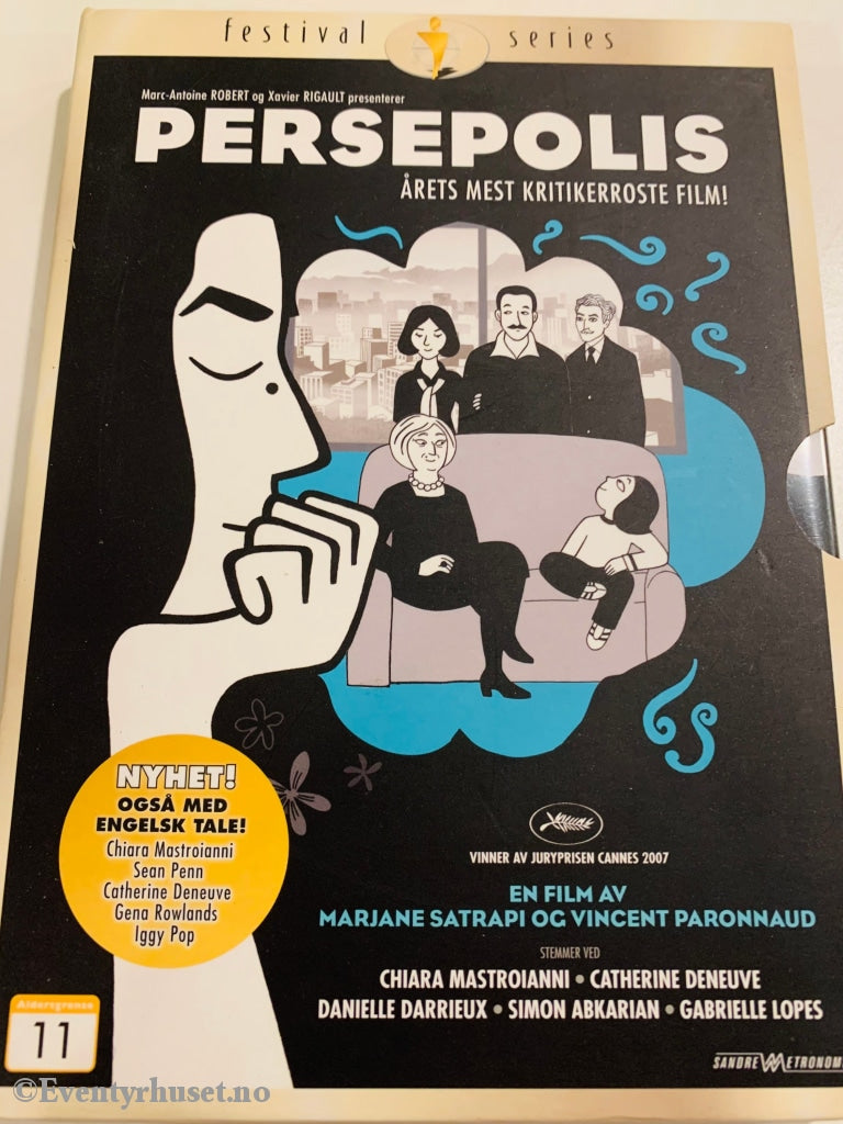 Persepolis. 2008. Dvd Slipcase.