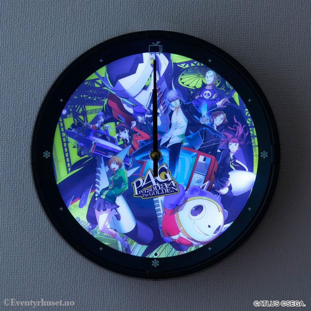 Persona 4 Golden Melody Wall Clock with Sound Home & Gifts
