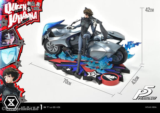 Persona 5 Premium Masterline Series Statue 1/4 Makoto Niijima ’Queen’ & Johanna Bonus Version 42 cm Collectibles