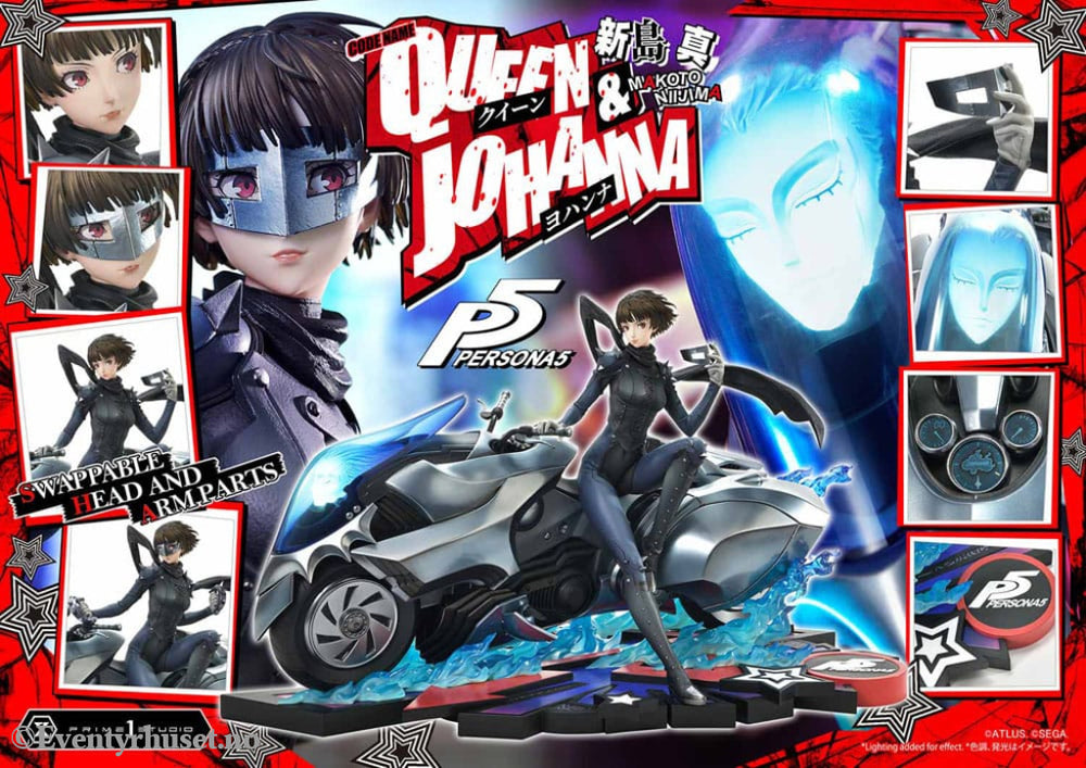 Persona 5 Premium Masterline Series Statue 1/4 Makoto Niijima ’Queen’ & Johanna Bonus Version 42 cm Collectibles