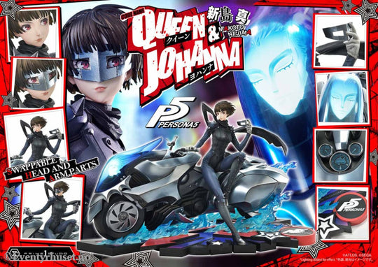 Persona 5 Premium Masterline Series Statue 1/4 Makoto Niijima ’Queen’ & Johanna Bonus Version 42 cm Collectibles