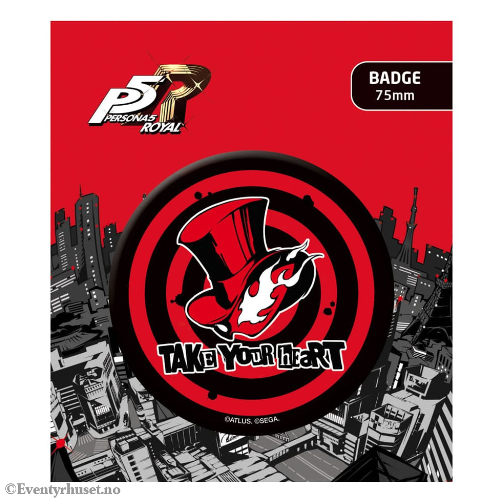 Persona 5 Royal Pin Badge Take your Heart Manga & Anime