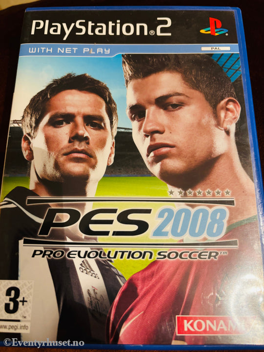 PES 2008 Pro Evolution Soccer. PS2.