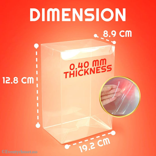 PET Protectors 10-Pack for Amiibo Figures Storage & Protection