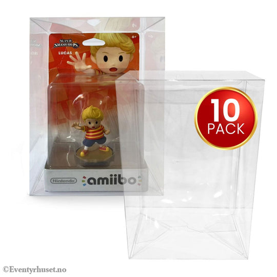 PET Protectors 10-Pack for Amiibo Figures Storage & Protection