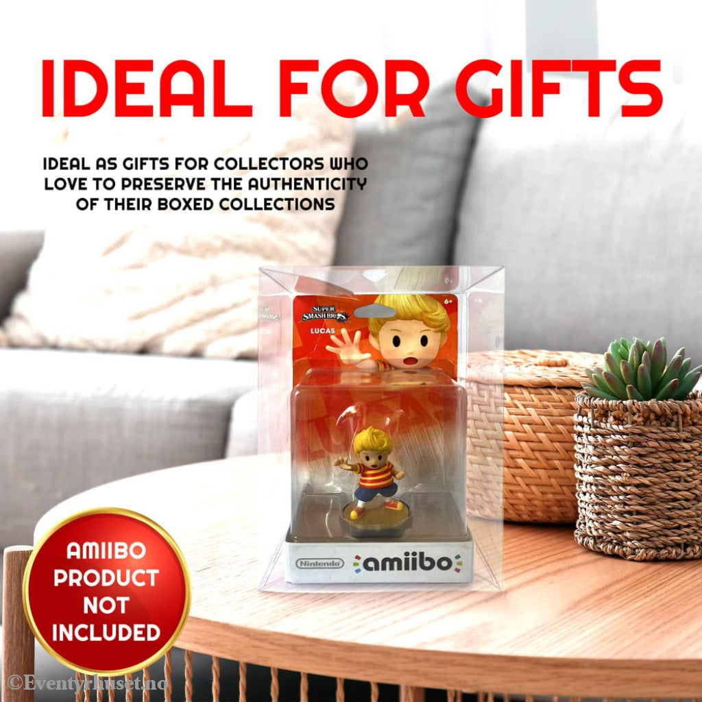 PET Protectors 10-Pack for Amiibo Figures Storage & Protection