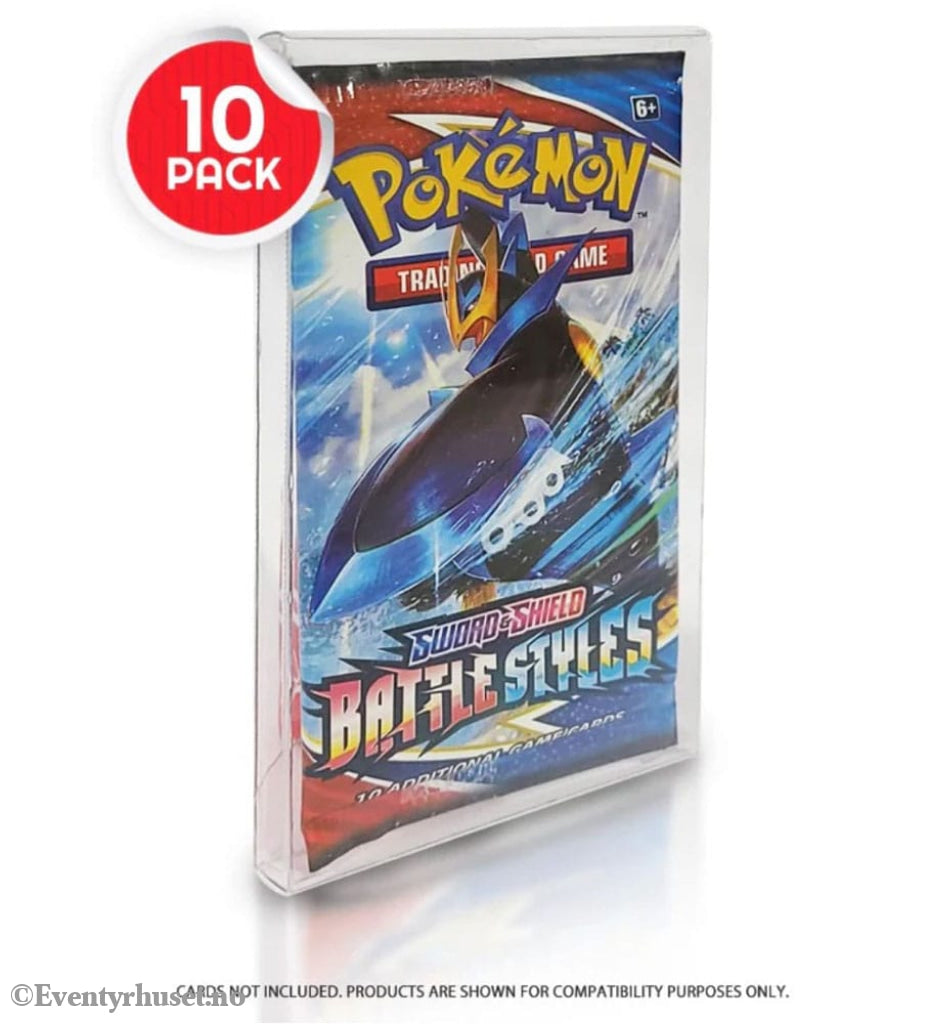 PET Protectors 10-Pack for Booster Magic Yu-Gi-Oh Cards Storage & Protection