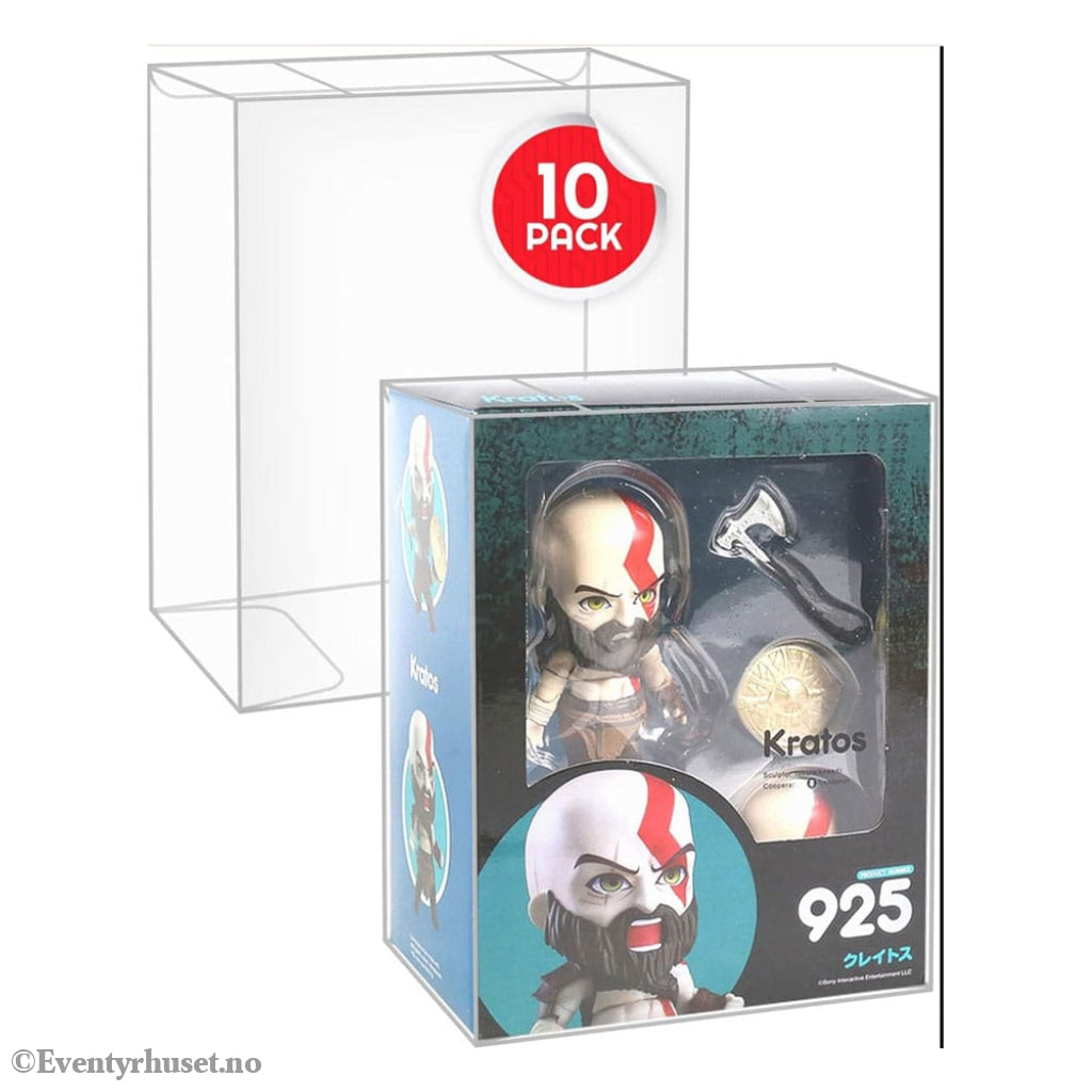 PET Protectors 10-Pack for Nendoroid Action Figures Storage & Protection