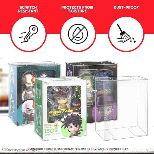 PET Protectors 10-Pack for Nendoroid Action Figures Storage & Protection
