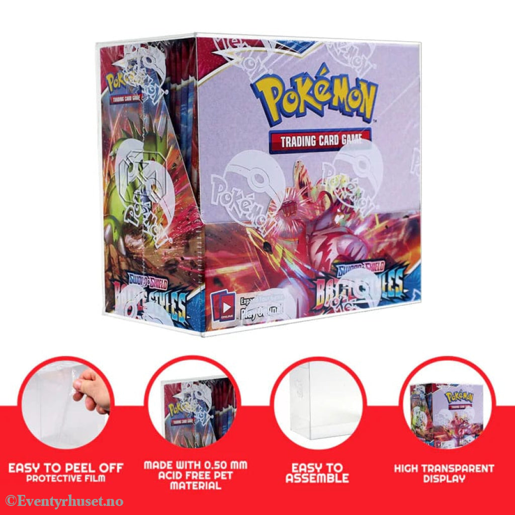 PET Protectors 5-Pack for Booster Boxes / Elite Trainer Boxes Ver. 1 Storage & Protection